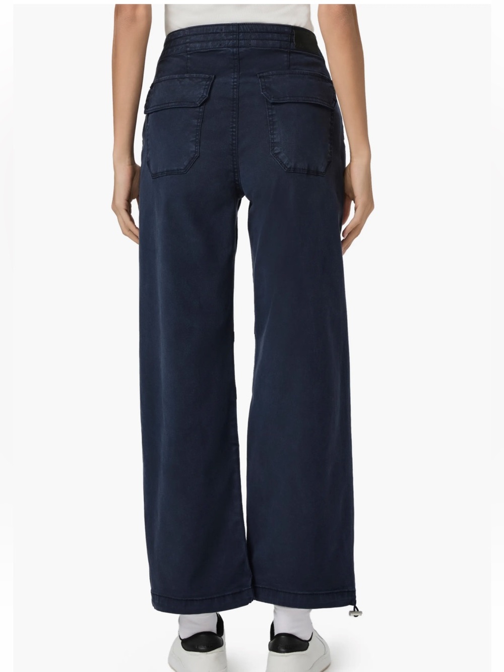 PAIGE Reid jogger pant in vintage navy seascape Sz 6 - Picture 2 of 15
